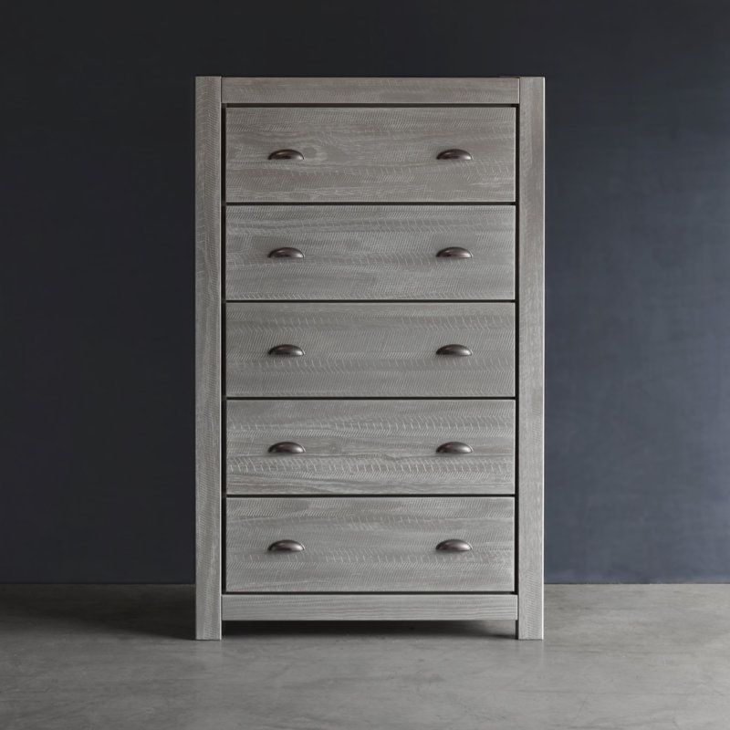 Grain Wood Furniture Montauk 5 Drawer Chest & Reviews Wayfair